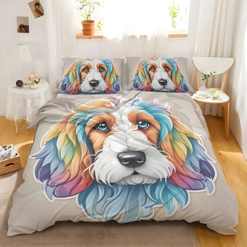 The Lively Petit Basset Griffon Vendeen Bedding Set 2