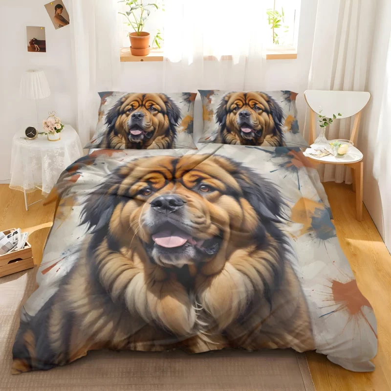 The Loyal Tibetan Mastiff Dog Bedding Set 2