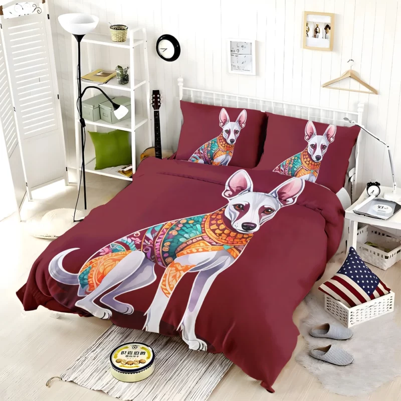 The Loyal Xoloitzcuintli Dog Bedding Set