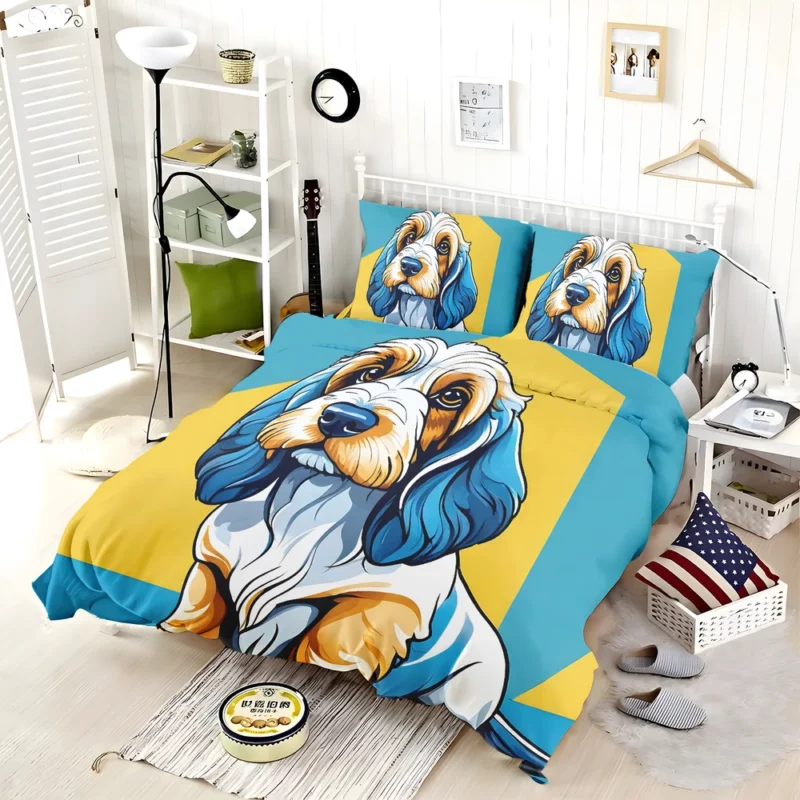 The Petit Basset Griffon Vendeen Adventure Dog Breed Bedding Set