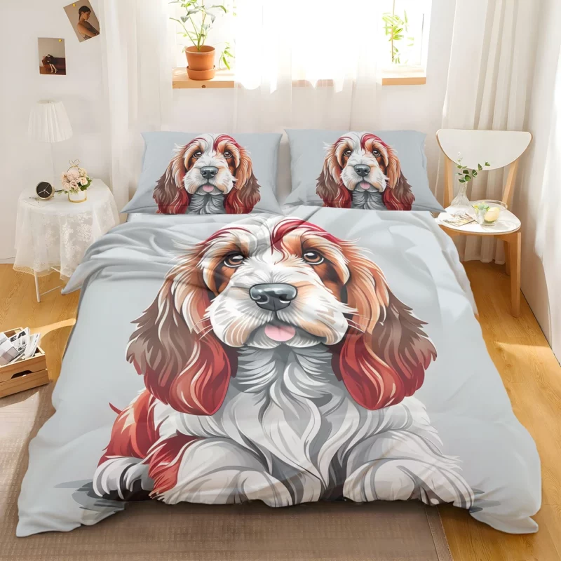 The Petit Basset Griffon Vendeen Energetic Dog Bedding Set 2