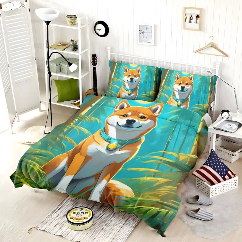 The Shiba Inu Wonder Devoted Dog Bedding Set