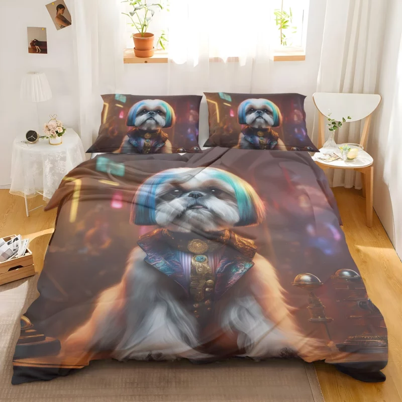 The Shih Tzu Wonder Energetic Dog Bedding Set 2