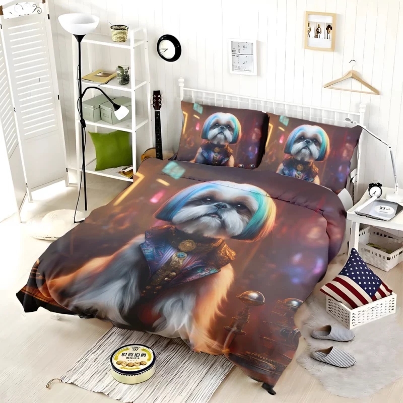 The Shih Tzu Wonder Energetic Dog Bedding Set