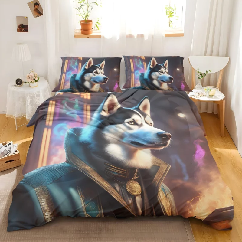 The Siberian Husky Wonder Energetic Dog Bedding Set 2