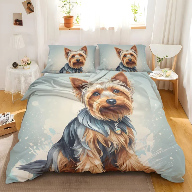 The Silky Terrier Elegance Faithful Companion Bedding Set 2