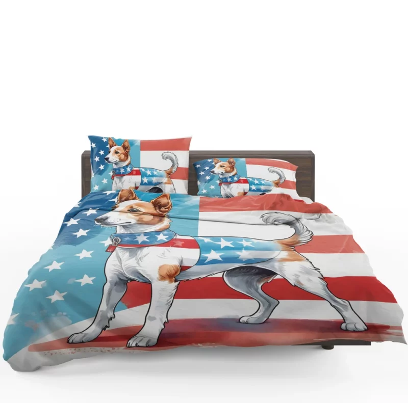 The Sleek Portuguese Podengo Dog Bedding Set 1