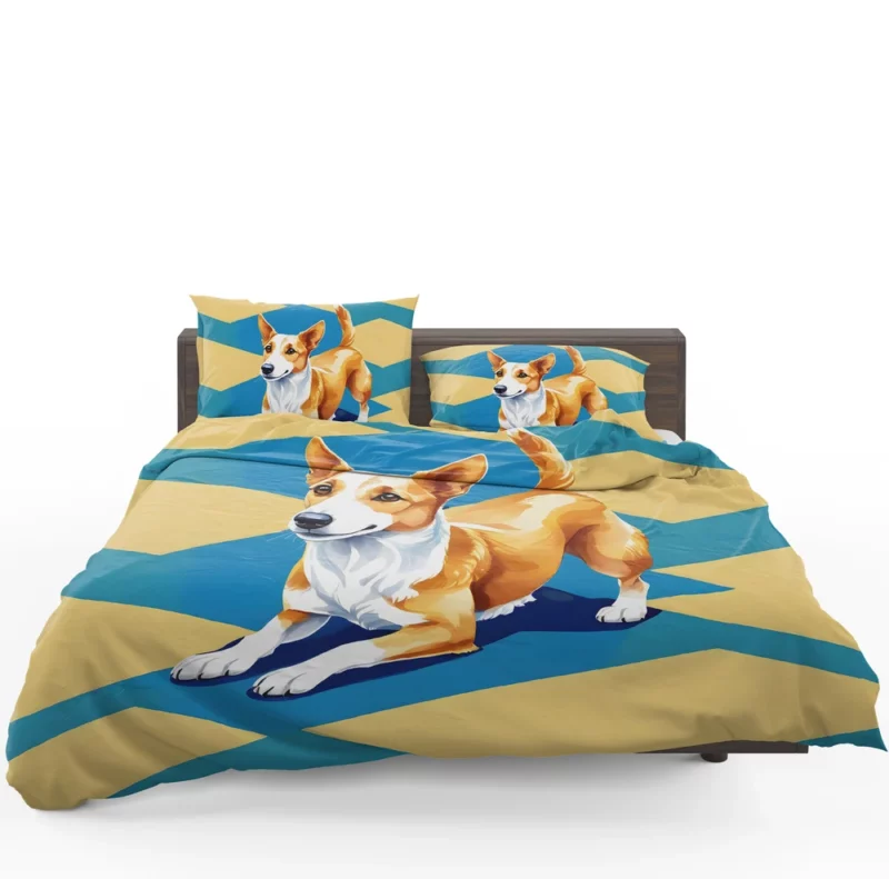 The Spirited Portuguese Podengo Dog Breed Bedding Set 1