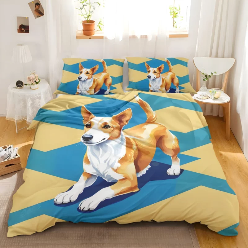 The Spirited Portuguese Podengo Dog Breed Bedding Set 2