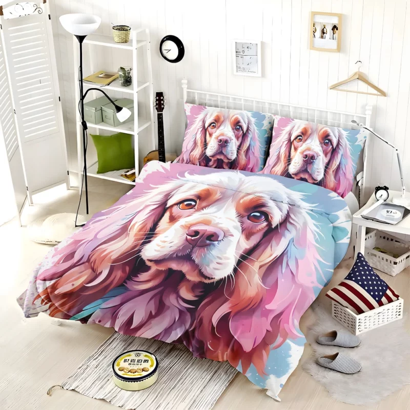 The Sussex Spaniel Joy Playful Dog Bedding Set