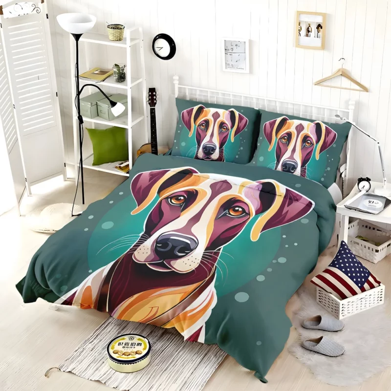 The Swift and Noble Sloughi Dog Bedding Set