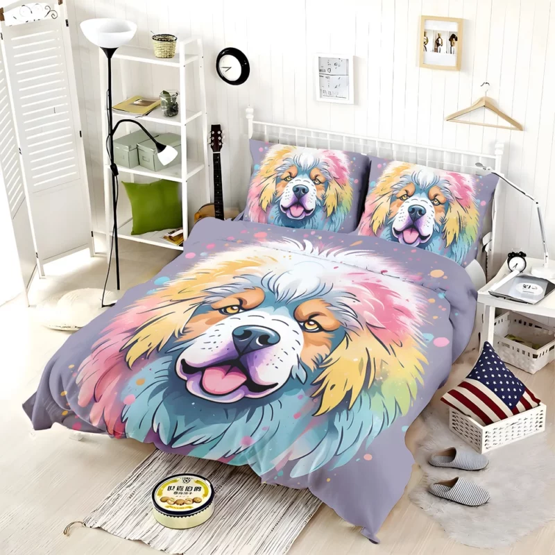 The Tibetan Mastiff Wonder Devoted Dog Bedding Set