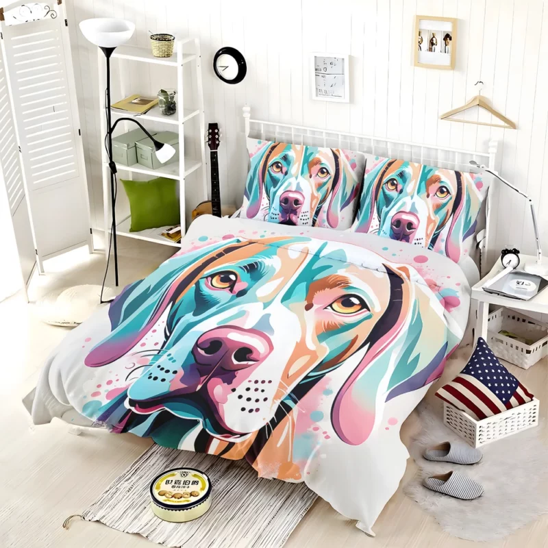 The Vizsla Wonder Devoted Dog Bedding Set