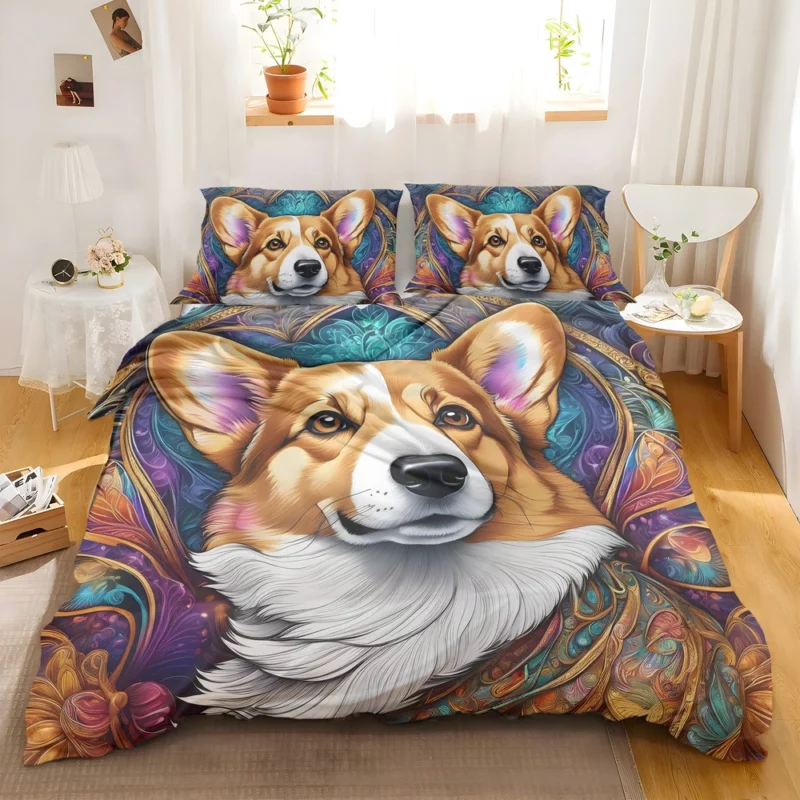 The Welsh Corgi Delight Perfect Companion Bedding Set 2