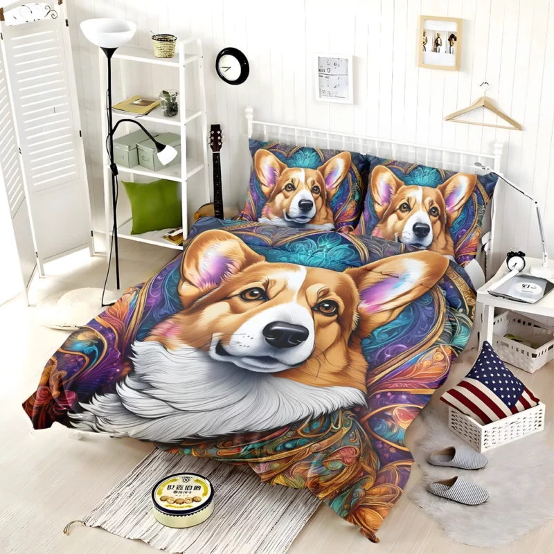 The Welsh Corgi Delight Perfect Companion Bedding Set