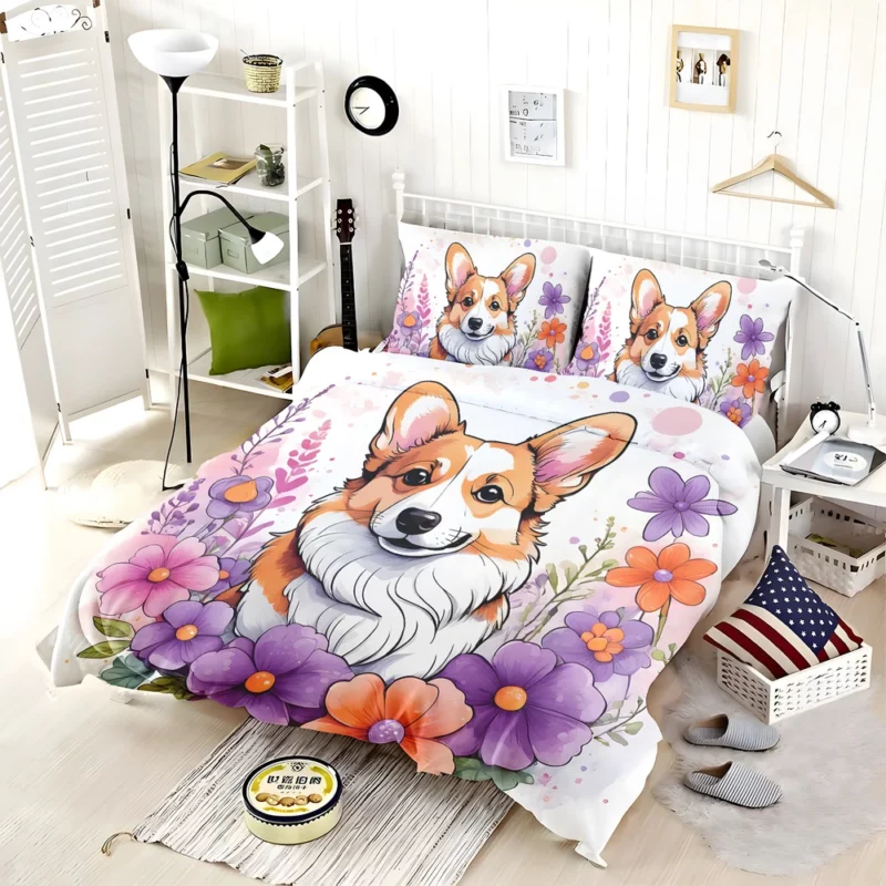 The Welsh Corgi Wonder Devoted Herder Bedding Set