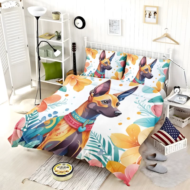 The Xoloitzcuintli Charm Unique Dog Bedding Set