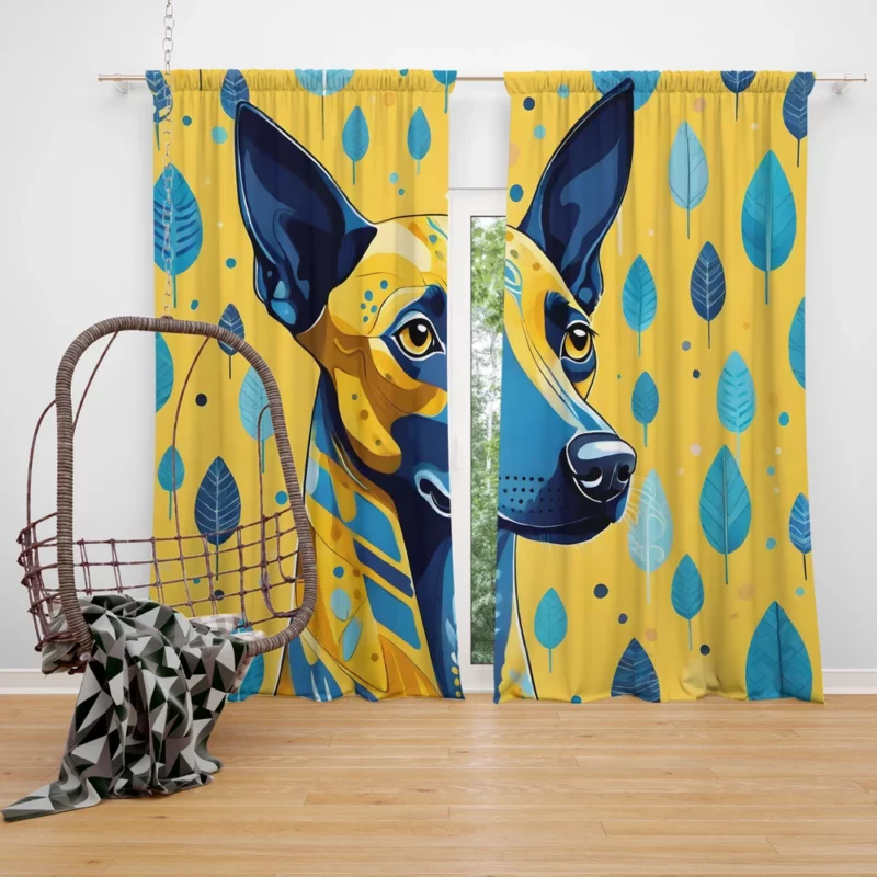 The Xoloitzcuintli Wonder Devoted Dog Curtain