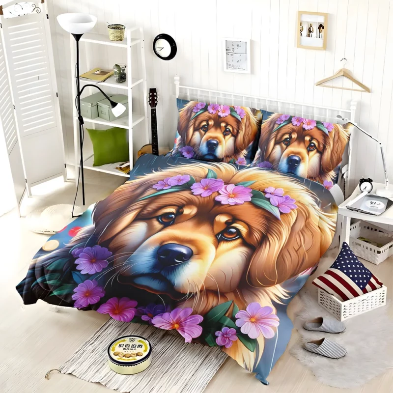 Tibetan Mastiff Pal The Perfect Dog Bedding Set