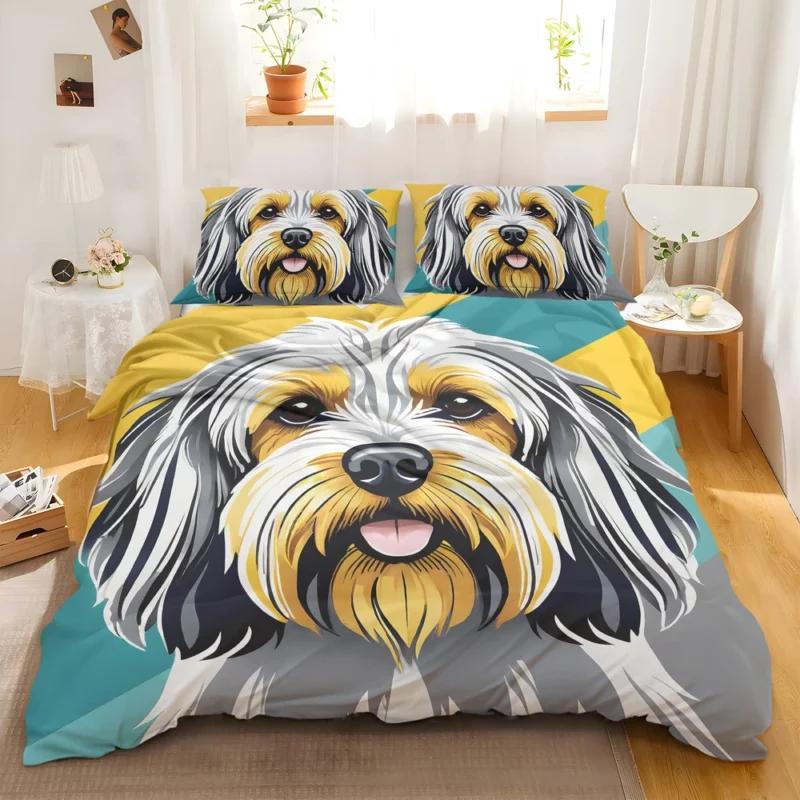 Tibetan Terrier Perfection Playful Dog Bedding Set 2