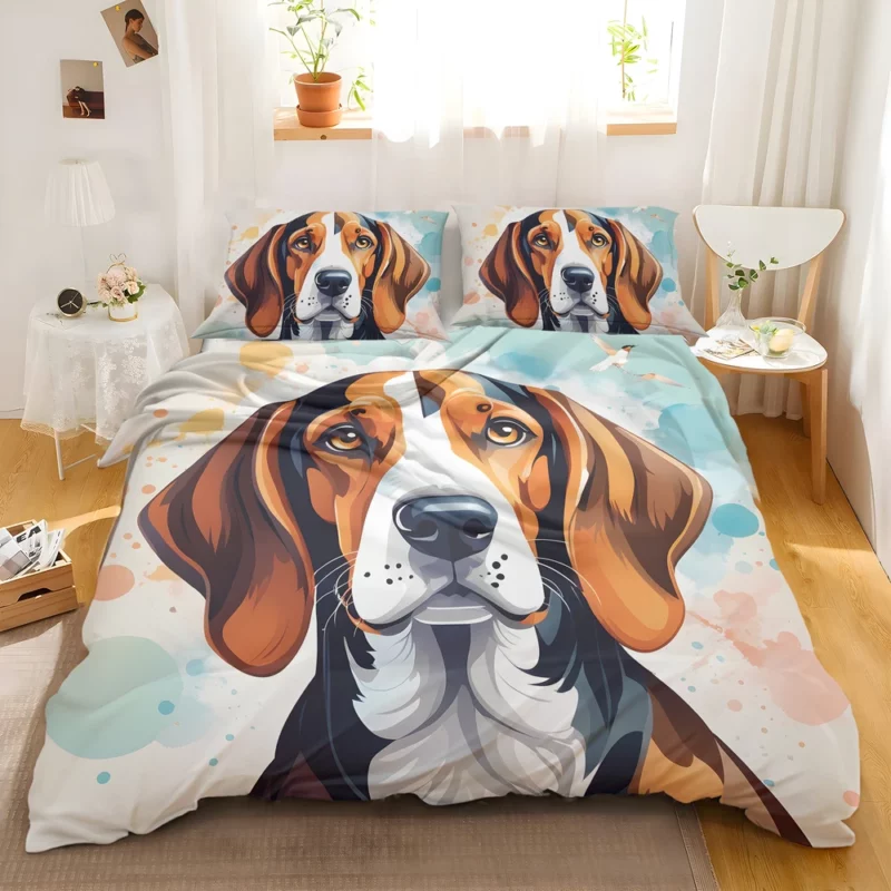 Treeing Walker Coonhound Pal The Perfect Dog Bedding Set 2