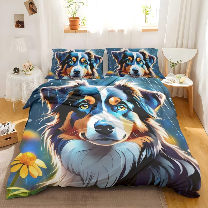 Versatile Australian Shepherd Dog Canine Performer Bedding Set 2