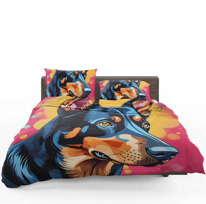 Versatile Beauceron Dog Canine Protector Bedding Set 1