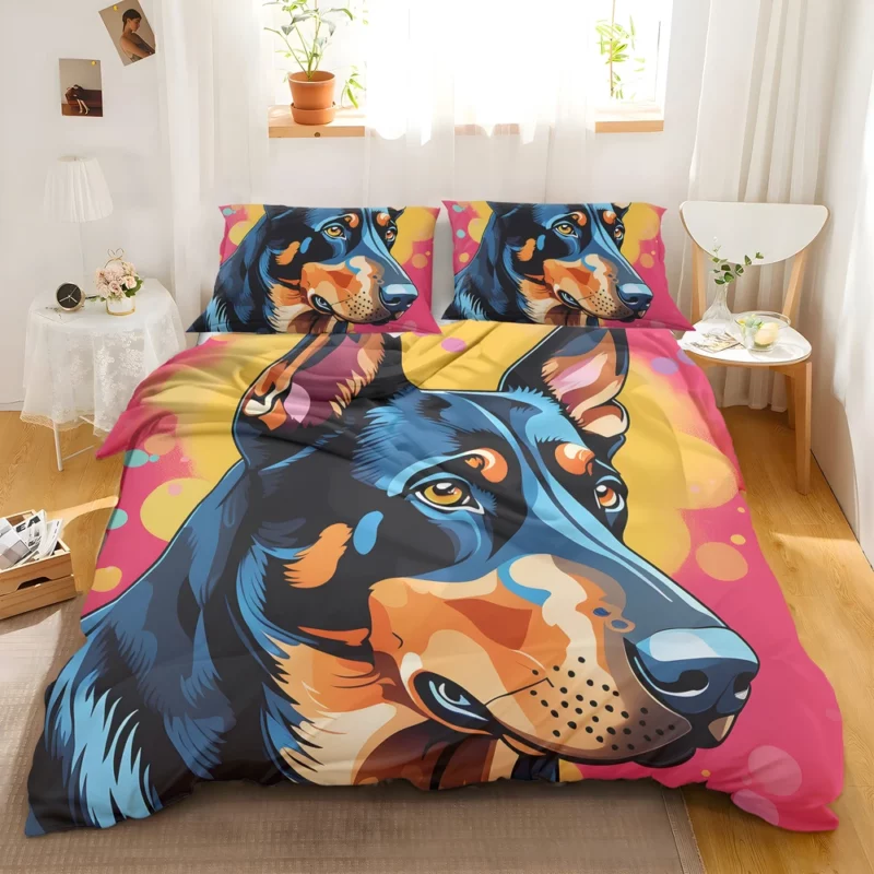 Versatile Beauceron Dog Canine Protector Bedding Set 2