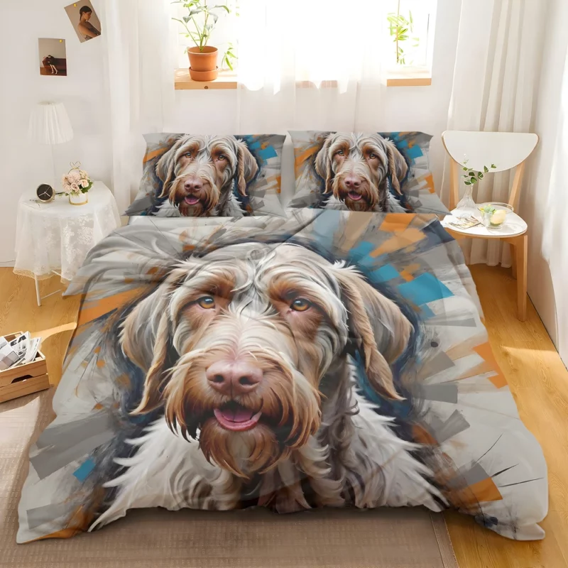 Versatile Wonder Spinone Italiano Dog Breed Bedding Set 2