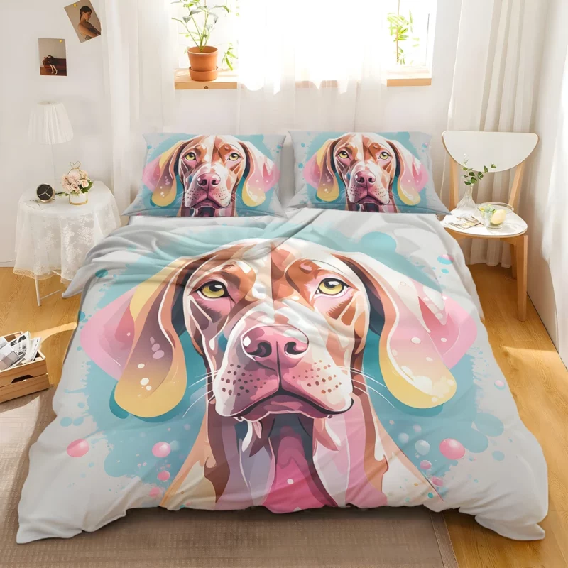 Vizsla Majesty Loyal Companion Dog Bedding Set 2