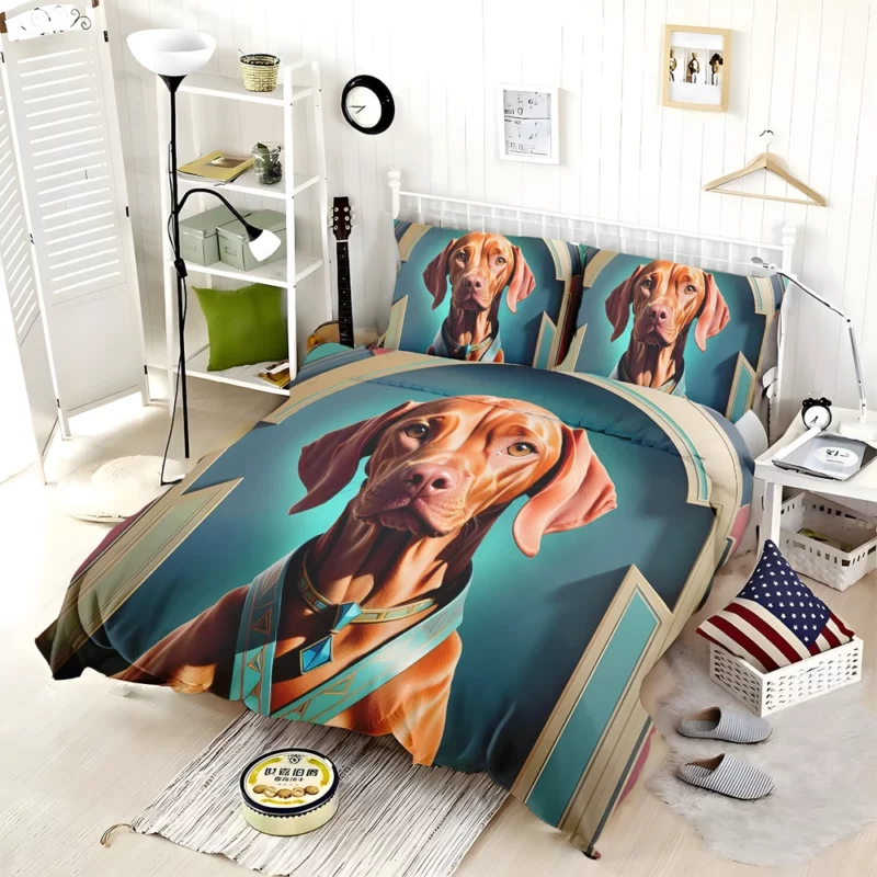 Vizsla Perfection Devoted Sporting Dog Bedding Set