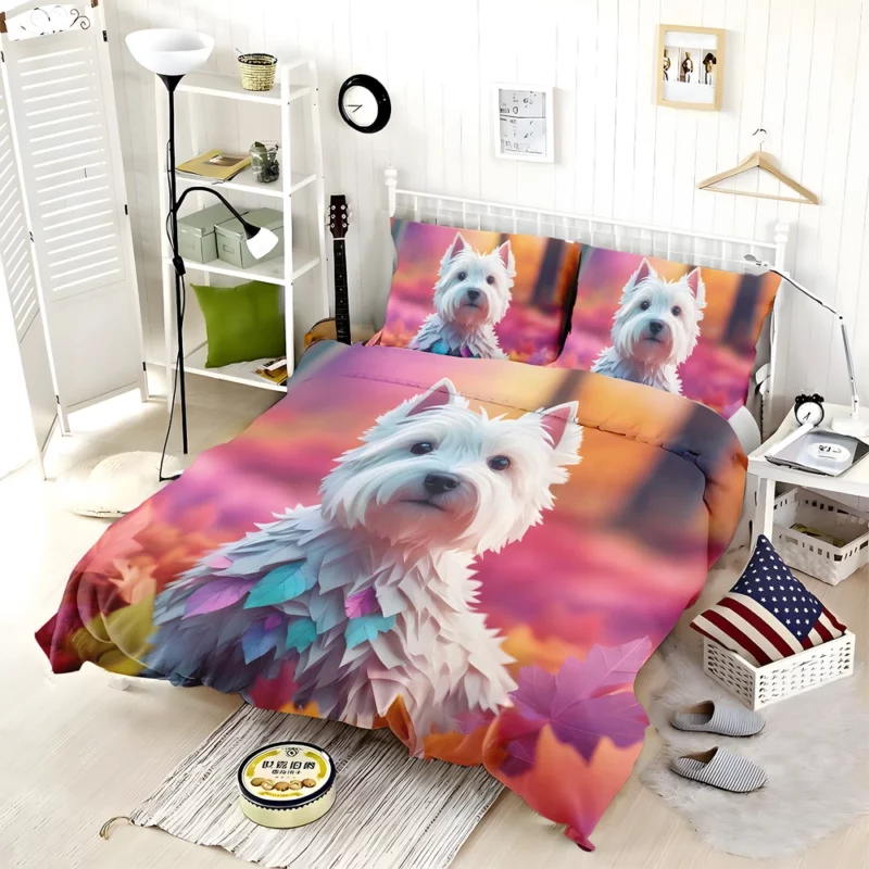 Westie Pal The Perfect Dog Bedding Set