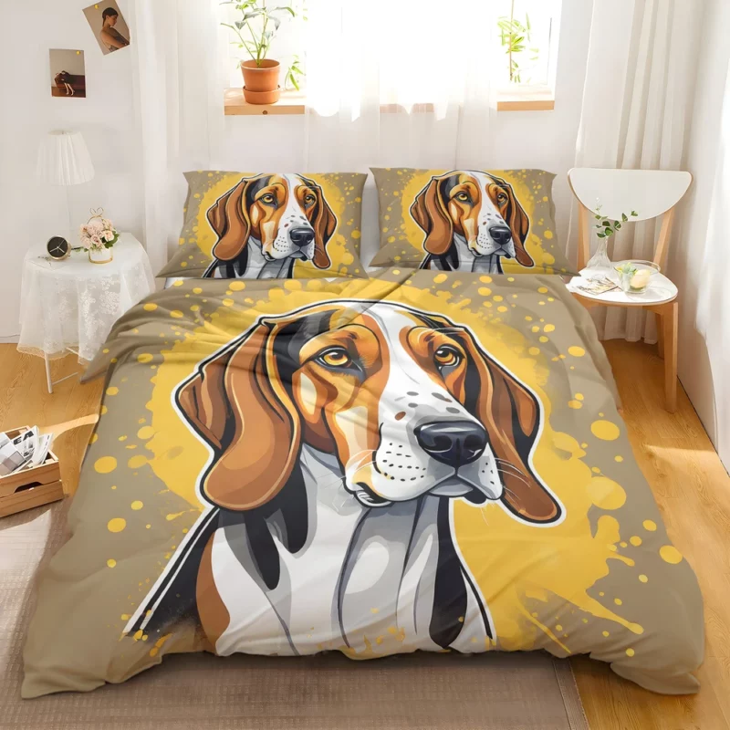 Wonder Devoted Treeing Walker Coonhound Bedding Set 2