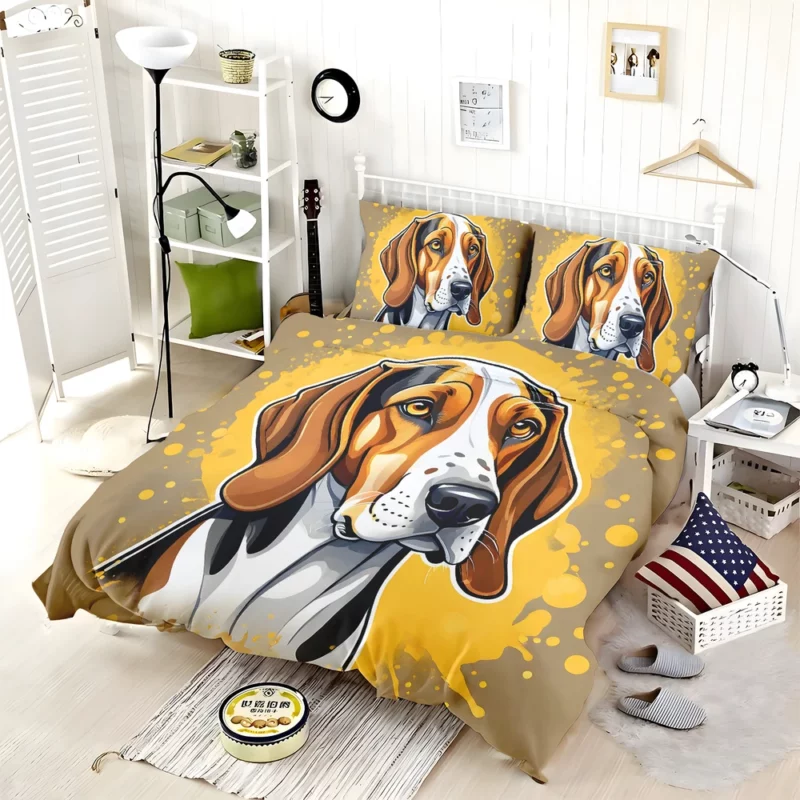 Wonder Devoted Treeing Walker Coonhound Bedding Set