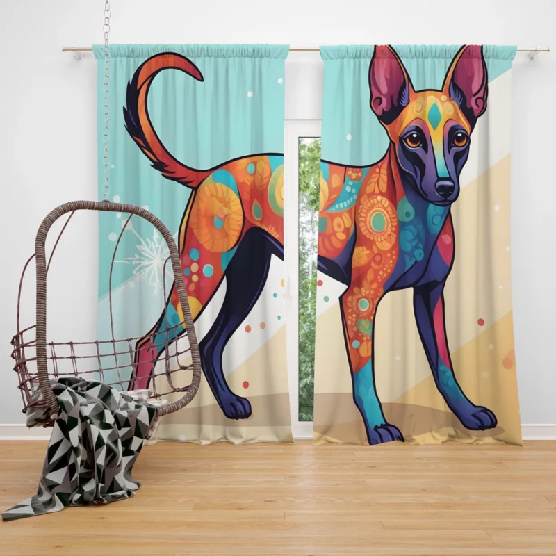 Xoloitzcuintli Pal The Perfect Dog Curtain