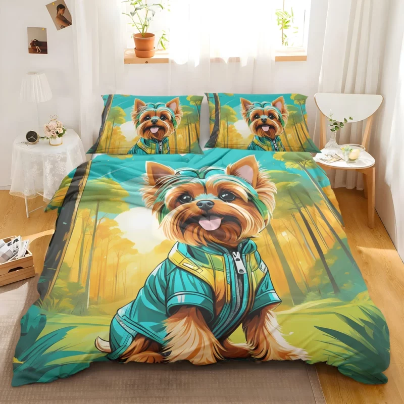 Yorkshire Elegance Terrier Dog Breed Bedding Set 2