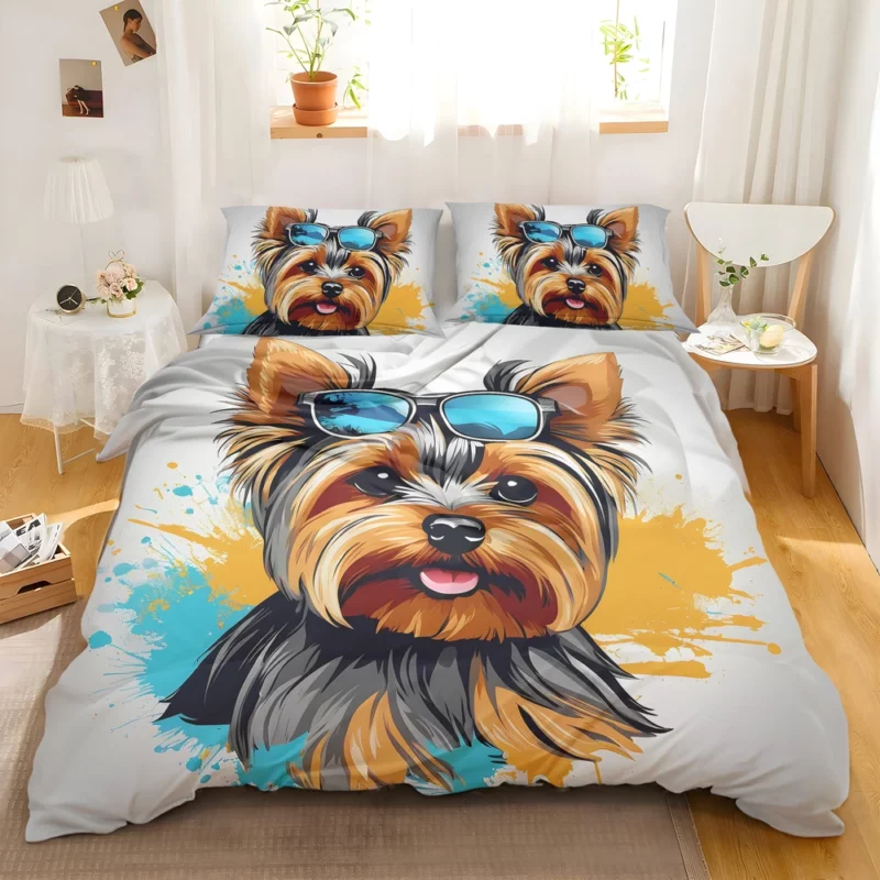 Yorkshire Terrier Perfection Devoted Dog Bedding Set 2