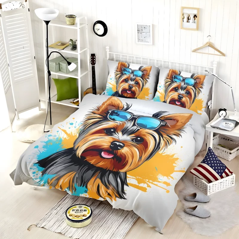 Yorkshire Terrier Perfection Devoted Dog Bedding Set