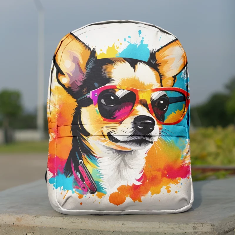 Adorable Chihuahua Love Teen Furry Friend Minimalist Backpack