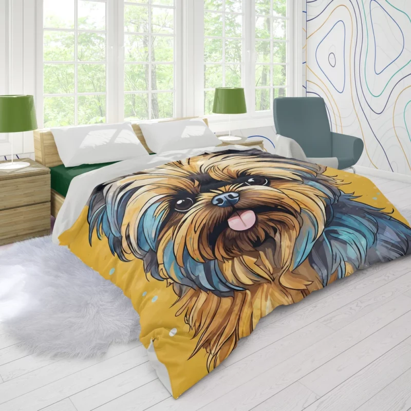 Affenpinscher Adventures Doggone Adorable Duvet Cover