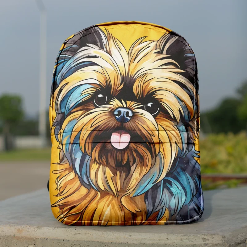 Affenpinscher Adventures Doggone Adorable Minimalist Backpack