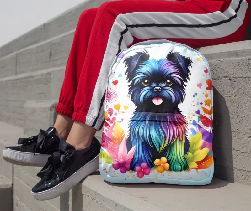 Affenpinscher Charms Top Dog Traits Minimalist Backpack 1