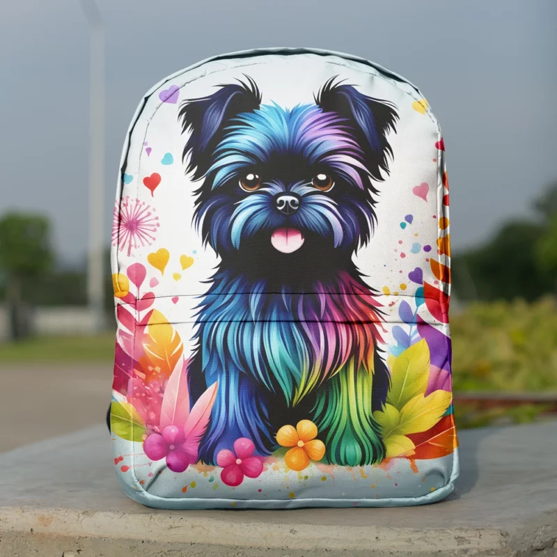 Affenpinscher Charms Top Dog Traits Minimalist Backpack