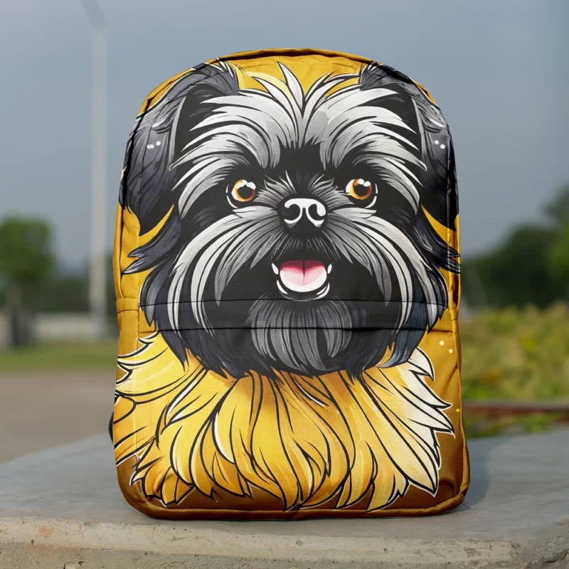 Affenpinscher Magic Dog Little Marvel Minimalist Backpack