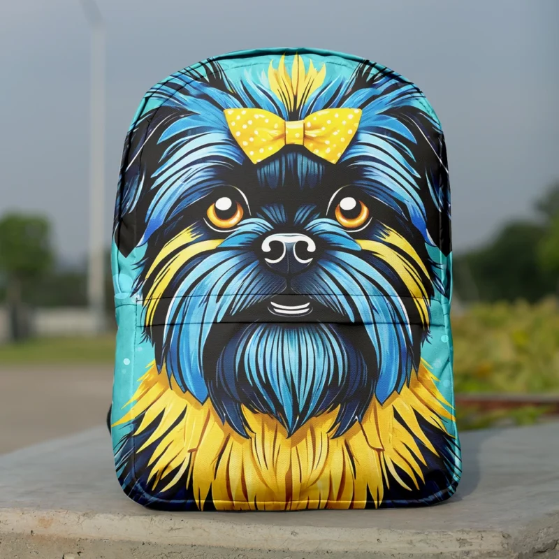 Affenpinscher Prowess Little Dog Wonders Minimalist Backpack