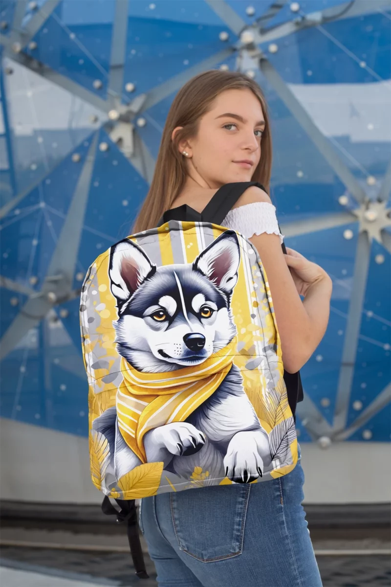 Alaskan Klee Curiosity Dog Wonder Minimalist Backpack 2