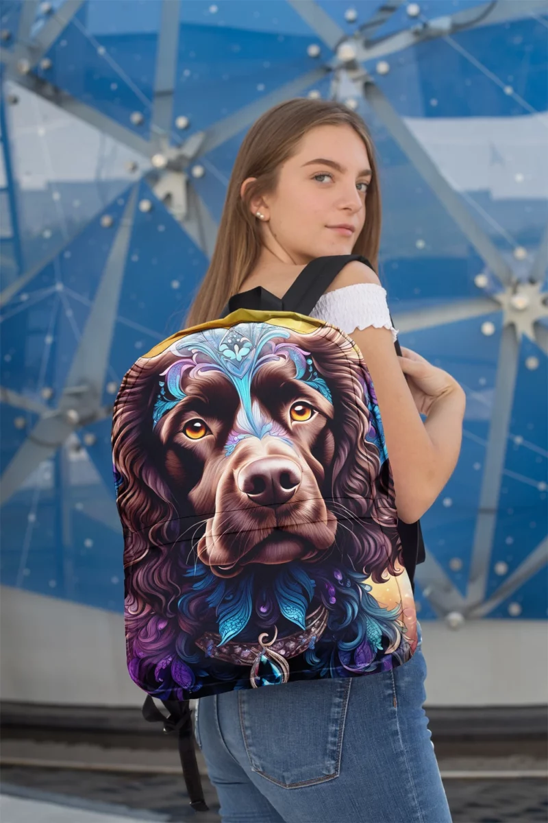 American Water Spaniel Charm Dog Delight Minimalist Backpack 2