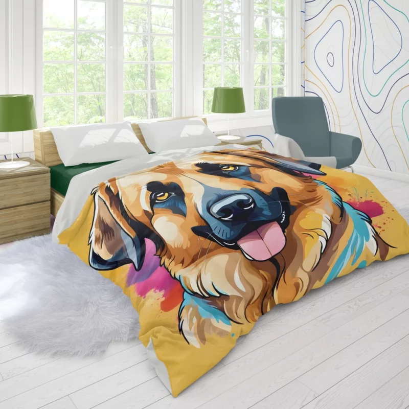 Anatolian Shepherd Charm Dog Endearing Spirit Duvet Cover