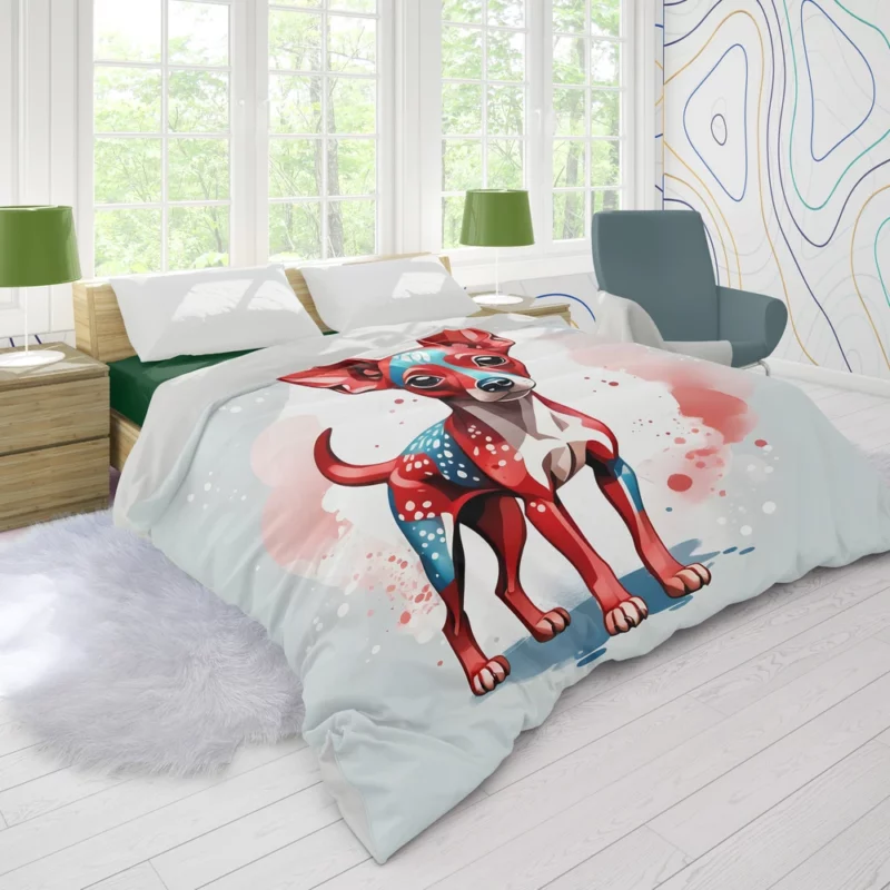 Ancient Wonder Xoloitzcuintli Dog Breed Duvet Cover