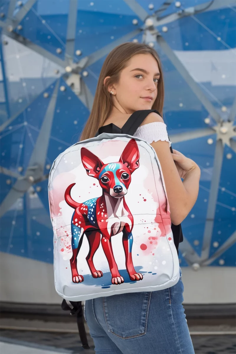 Ancient Wonder Xoloitzcuintli Dog Breed Minimalist Backpack 2